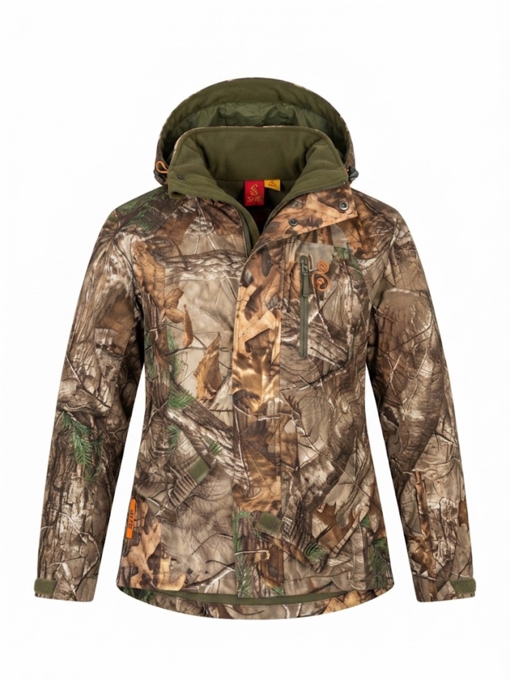 Women's SHE Outdoor Realtree Camo Hunting Jacket, Size XS lightweight